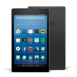 Amazon Fire HD 8 Tablet with Alexa, 8" HD Display, 16 GB, Black